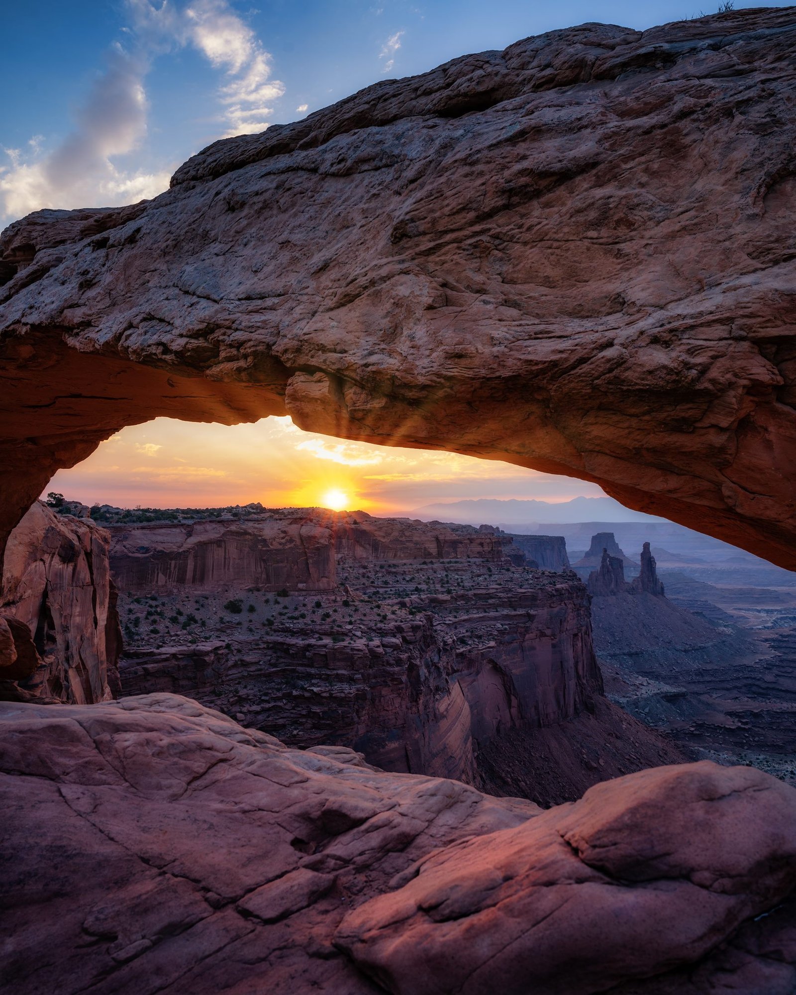 Mesa Arch Sunrise — framed print preview